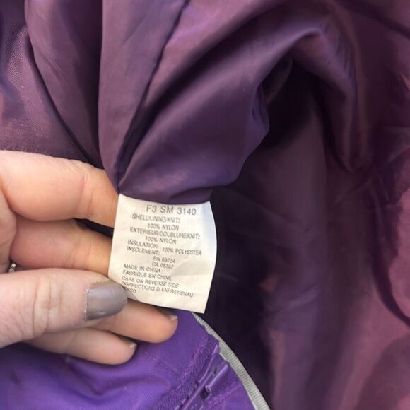 Columbia Vintage Ski purple pullover windbreaker jacket large - Picture 4 of 9